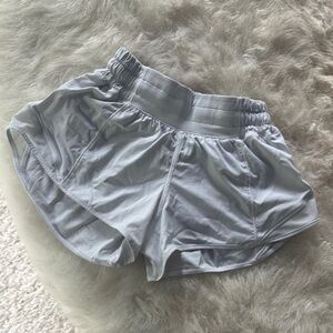 White Lululemon Hottie Hot Athletic Shorts Size 0